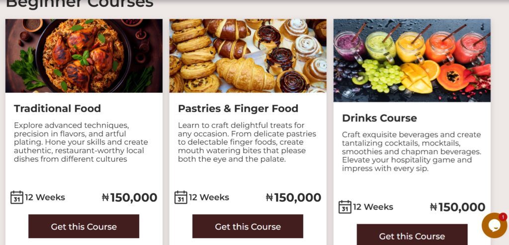 Catering Schools in Ibadan
