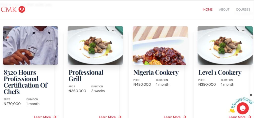 Catering Schools in Port Harcourt