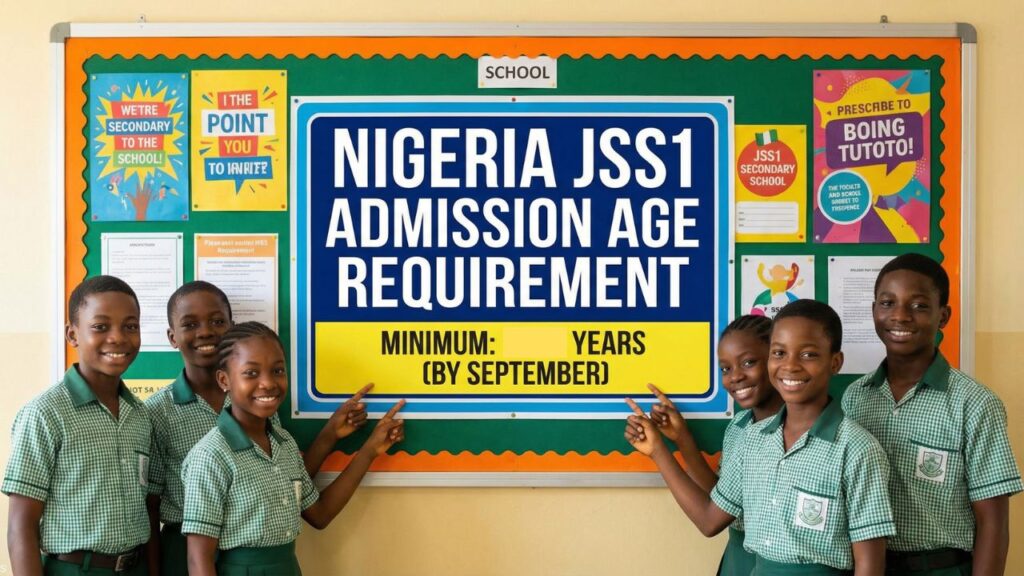 JSS1 Admission Age Requirement