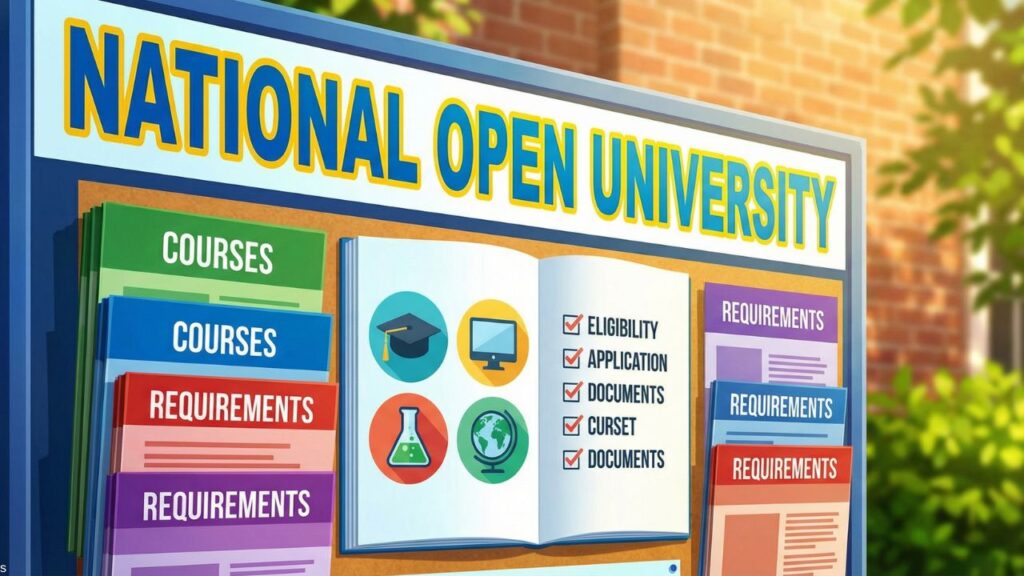 National Open University Courses And Requirements