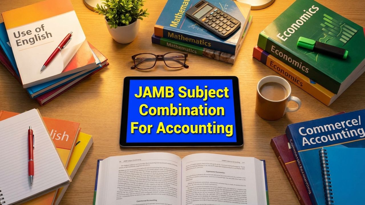 JAMB Subject Combination For Accounting