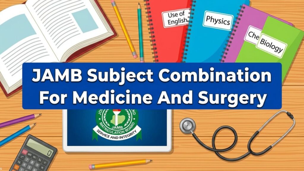 JAMB Subject Combination For Medicine And Surgery
