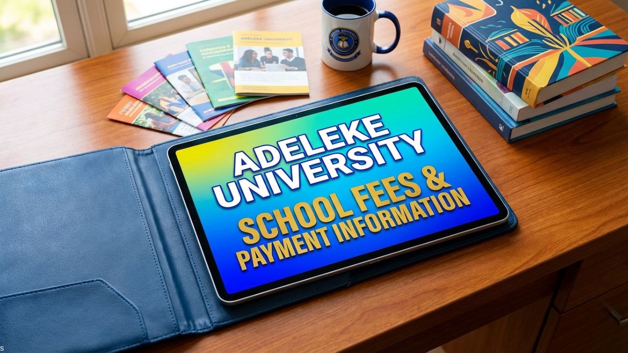 Adeleke University school fees