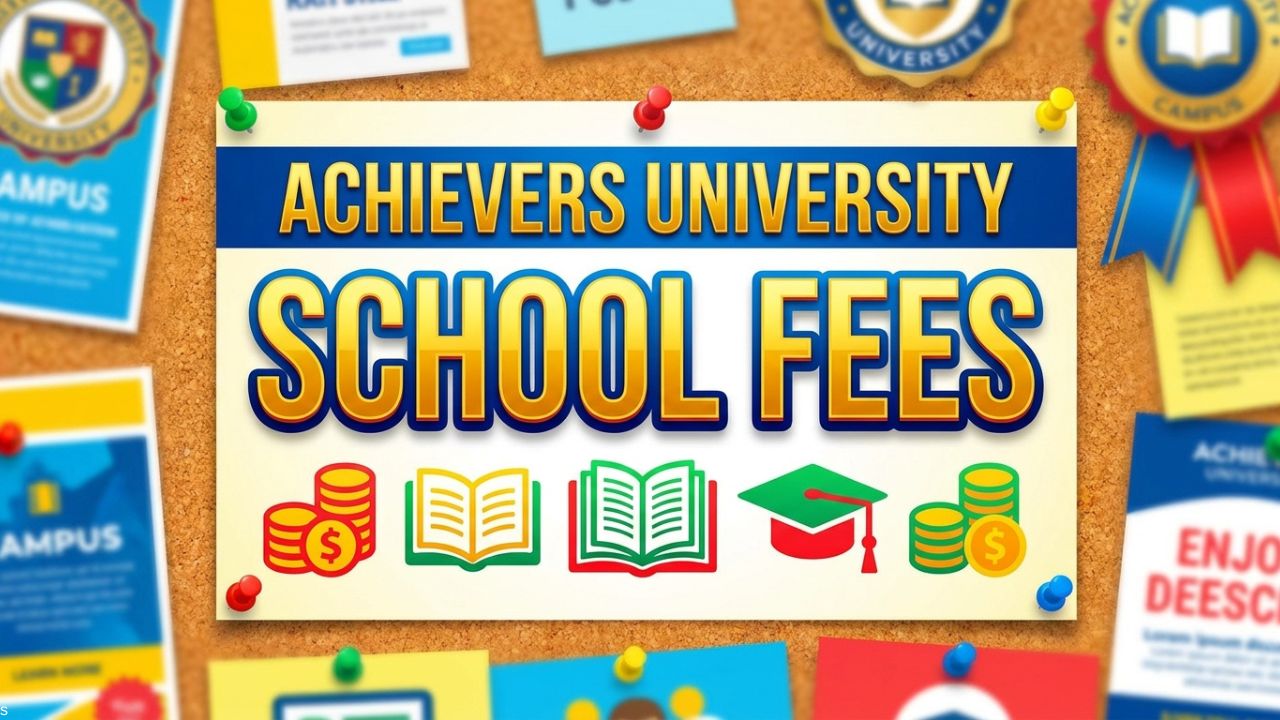 Achievers University School Fees