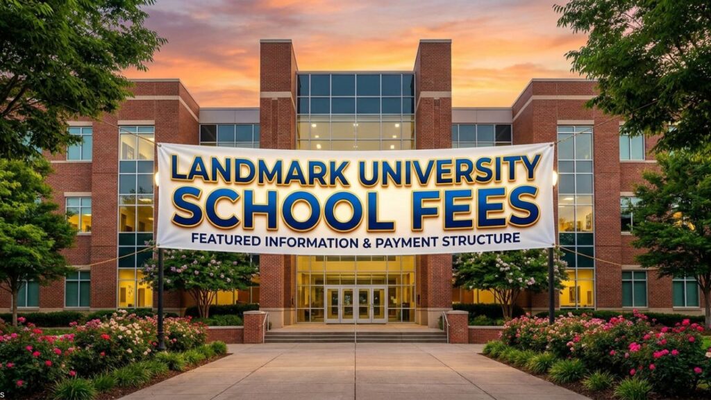 Landmark University School Fees