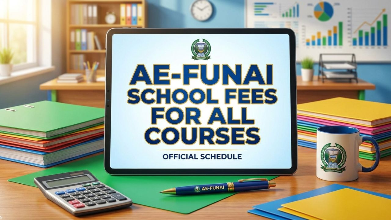 AE-FUNAI School Fees for All Courses 2026/2027 Academic Session