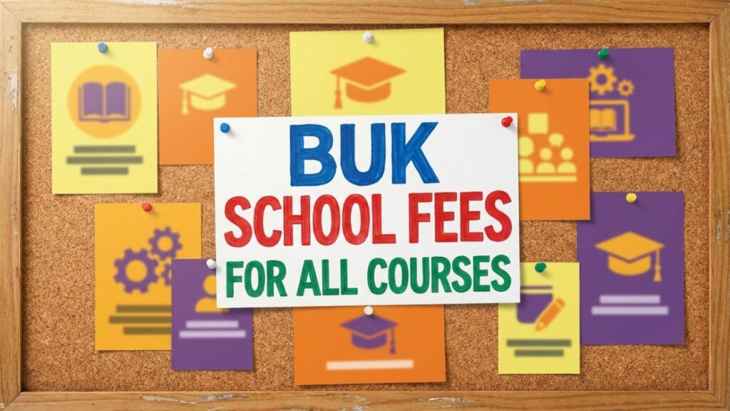 BUK School Fees for All Courses 2026/2027 Academic Session