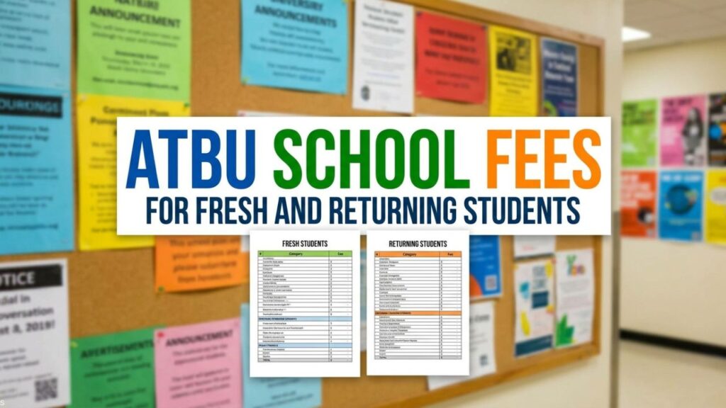 ATBU School Fees