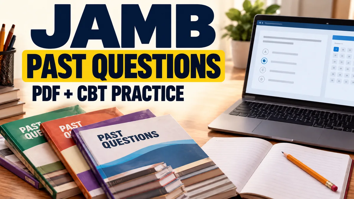 JAMB Past Questions (2026): Answers, PDFs and CBT Practice